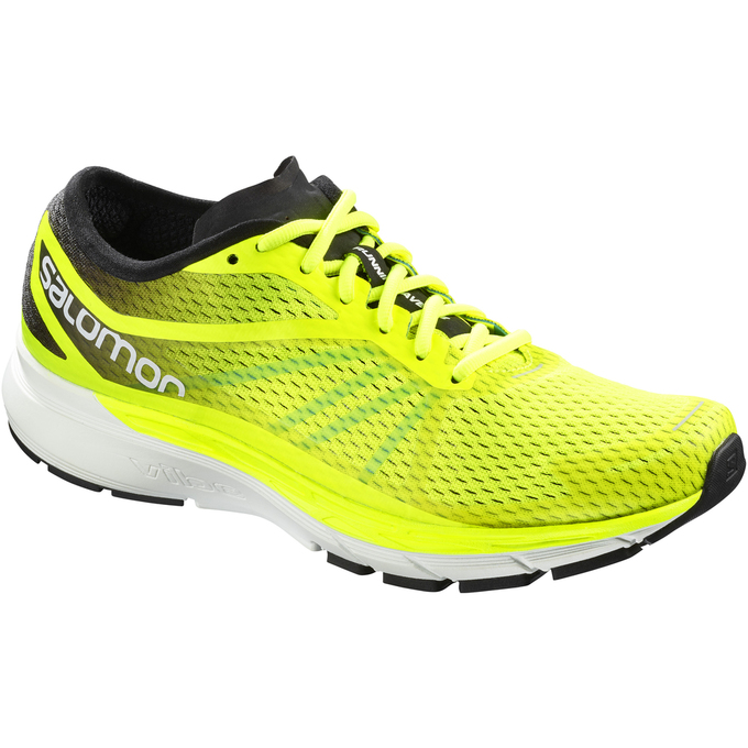 Zapatillas De Running Salomon Hombre Fluorescentes Amarillo - Salomon Argentina SONIC RA PRO ,257146